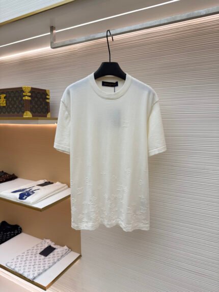 LOUIS VUITTON Jacquard Knit T-Shirt