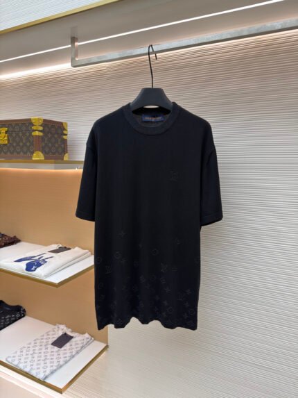 LOUIS VUITTON Jacquard Knit T-Shirt