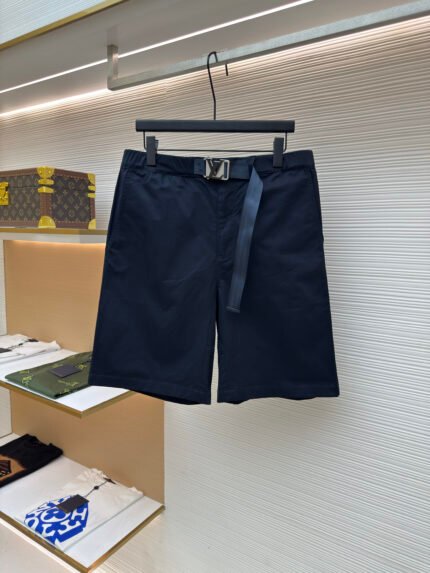 LOUIS VUITTON Shorts with Alloy Buckle