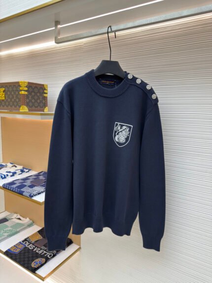 LOUIS VUITTON Conch-Motif Pullover Sweater