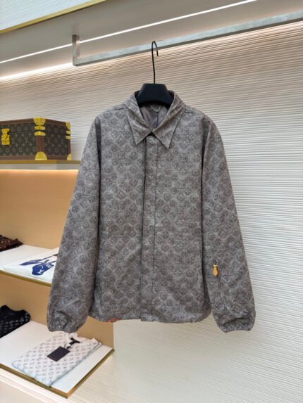 LOUIS VUITTON All-Over Logo Jacket
