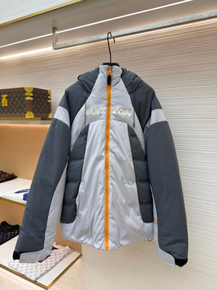 LOUIS VUITTON Floral Ski Down Jacket