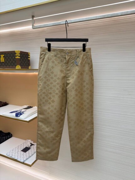 LOUIS VUITTON Monogram Jacquard Ripstop Trousers